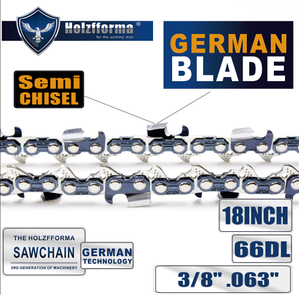 3/8" .063"(1.6mm) 18inch 66DL Semi Chisel Saw Chain For Many Stihl Chainsaws Like MS361 MS362 MS380 MS390 MS440 MS441 MS460 MS461 MS660 MS661 MS650