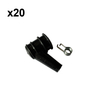 Holzfforma 20PCS Spark Plug Boot For HUS 362 365 371 372 Chainsaw