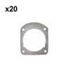 Holzfforma 20PCS Cylinder Gasket For HUS 61 268 272 Chainsaw #501 51 22-04