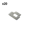 Holzfforma 20PCS Cooling Plate For ST MS440 044 Chainsaw #1128 141 3201