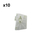 Holzfforma 10PCS Air Filter Nylon For ST MS380 038 MS381 Chainsaw #1119 120 1607
