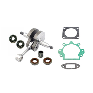 Piston Needle Cage Viton Oil Seal Crankshaft 6201 Grooved Bearing Set of Gasket For Stihl FS120 FS200 FS250 Brush Cutter