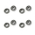 Holzfforma Groove Ball Bearing Set 17*40*14 17*40*12 For ST MS460 046 MS660 066 Chainsaw
