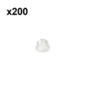 Bulk 200pcs Primer Bulb Zama 0057003 For Stihl Shindaiwa Echo Homelite Robin Carburetor Outside D:18MM Flange D:21.6MM