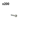 Bulk 200Pcs T27 Torx 5MM 25MM Bolt Spline screw IS-M5x25 OEM# 9022 341 1050