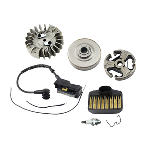Ignition Coil Flywheel NGK Spark Plug Air Filter Clip Chain Sprocket Clutch For Hus 362 365 371 372 Chainsaw Spare Parts