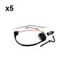 5PCS Ignition Coil Fuel Line Fuel Filter For Stihl MS250 025 Chainsaw