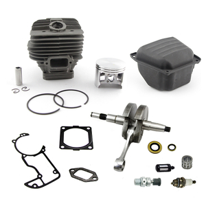 Oil Seal Crankshaft Cylinder Piston Kit Muffler Gaskets Fuel Filter Decompression Valve Spark Plug Piston Needle Cage For Stihl MS660 066 Chainsaw