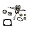 Oil Seal Crankshaft Bearing Grooved Ball Bearing Gaskets Piston Needle Cage For Stihl MS660 066 Chainsaw