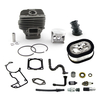 Oil Seal Set Cylinder Piston Kit Air Filter Gaskets Fuel Oil Hose Filter Impulse Line Intake Manifold Decompression Valve Spark Plug Piston Needle Cage For Stihl MS660 066 Chainsaw