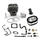 Oil Seal Set Cylinder Piston Kit Air Filter Gaskets Fuel Oil Hose Filter Impulse Line Intake Manifold Decompression Valve Spark Plug Piston Needle Cage For Stihl MS660 066 Chainsaw