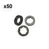 50PCS Sprocket Rim 3/8"-7T Small 7 Spline 3/8"-7T .325"-7T For Stihl Chainsaw