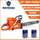 Holzfforma G395 93.6cc 4.6kw Gasoline Chainsaw With 3/8 .058 28inch 92DL Guide Bar With Standard Ripping Skip Chain
