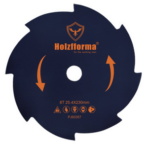 8T Trimmer Blade Inner Dia: 25.4mm Outer Dia: 230mm For Stihl FS80 FS85 FS87