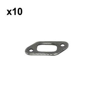 Holzfforma 10PCS Muffler Gasket For HUS 357 359 Chainsaw #503 91 66-01