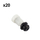 Farmertec 20PCS Tank Vent WT Grommet For ST MS660 066 Chainsaw #0000 350 5802,1122 353 9200