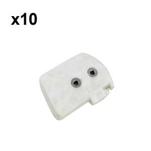 Holzfforma 10PCS Air Filter Felt For ST MS380 038 MS381 Chainsaw #1119 120 1607