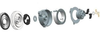 Starter Pulley Spring Housing Pawl Set For G255E Easy Start Recoil Starter PJ250C06A PJ250C06 (Not applicable to genuine ST MS250C)