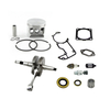 54mm Piston Kit Crankshaft Viton Oil Seal Gasket Decompression Valve Spark Plug Fuel Filter Needle Cage Chainsaw Rebuild Parts For Stihl MS660 Chainsaw