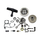Crankshaft Clutch Clutch Cover Needle Bearings Oil Seals Bearings Piston Needle Bearing Full Gasket Set Spark Plug Fuel Hose & Fuel Filter Oil Hose & Oil Filter For MS360 MS340 036 034