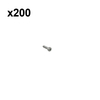 Bulk 200Pcs Self-Tapping P6X21.5 OEM# 9074 478 4475