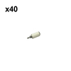 Bulk 40pcs Fuel Filter 530095646 For Husqvarna 124C 124L 125C 125E 125L 125LD 125LDX 125R 125RJ 128C 128L 128LDX 128R Engines Carburetor Craftsman Poulan Weedeater Trimmer Chainsaw Blower
