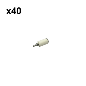 Bulk 40pcs Fuel Filter 530095646 For Husqvarna 124C 124L 125C 125E 125L 125LD 125LDX 125R 125RJ 128C 128L 128LDX 128R Engines Carburetor Craftsman Poulan Weedeater Trimmer Chainsaw Blower