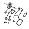 Holzfforma FarmerBoss™ Crankshaft Grooved Ball Bearing Piston Needle Cage Fuel Line Filter Gasket Set Combo For ST MS460 046