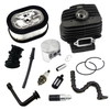 Cylinder Piston Kit Air Filter Intake Manifold Impulse Line Fuel Oil Hose Filter Spark Plug For Stihl MS660 066 Chainsaw