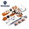 Holzfforma 93.6CC G395 Gasoline Chain Saw Power Head With 62inch Three Chains And Bar Already Tested All parts are For Husqvarna 394 395 Chainsaw For US Customers
