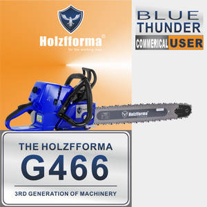 76.5cc Holzfforma® Blue Thunder G466 Gasoline Chain Saw Power Head Without Guide Bar and Chain All parts are For MS460 046 Chainsaw