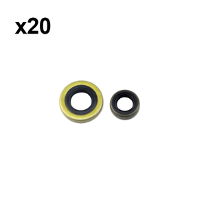 Holzfforma 20PCS FarmerBoss™ Oil Seal Set For ST MS260 MS240 026 024 Chainsaw #9640 003 1600，9640 003 1190