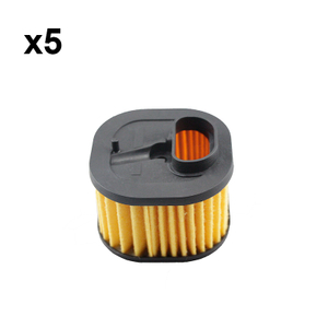 Holzfforma 5PCS Air Filter HD Type For HUS 372 372XP Chainsaw #503 81 80 01,503 81 80-04