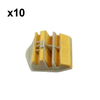 Holzfforma 10PCS Air Filter For HUS 445 450 Chainsaw #544 08 08-03