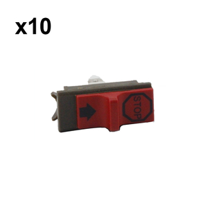 Holzfforma 10PCS Stop Switch For HUS 137 142 Chainsaw #503717901