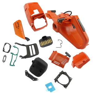 Fuel Tank Assembly. Cylinder Cover Air Filter&Cover Air Filter Clip Recoil Starter Chain Sprocket Cover Handle Guard Muffler With Bracket Shield Gasket Kit For Hus362 365 371 372 Chainsaw 