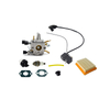 Carburetor Ignition Coil Air Filter L7TC Spark Plug Grommet Carburetor Gasket Primer Bulb Fuel Pump Hose For Stihl FS120 FS200 FS250 Brush Cutter