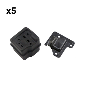 Muffler With Mufller Cover 5 Sets For MS290 MS390 029 039 Chainsaw