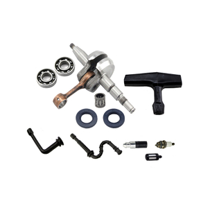  Piston Needle Cage Starter Handle Fuel Line With Fuel Filter Oil Line With Oil Filter For MS290 MS390 029 039 Chainsaw Spare Parts
