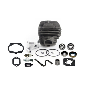 49mm Cylinder Piston Kit Cylinder Muffler Carburetor Gasket Piston Needle Cage Oil Seal Set 6203 Ball Bearing Fuel Line Fuel Filter Decompression Valve Spark Plug For Stihl TS400 Cu