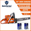 Holzfforma 71CC G372 Gas Chainsaw Power Head With 28" Guide Bar 3PCS Chain For Hus 372XP