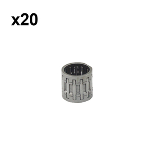Holzfforma 20PCS Piston Needle Bearing For HUS 365 372 570 357 359 268 272 Chainsaw #503 43 20-01