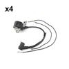 Holzfforma 4PCS Ignition Coil For ST MS260 MS240 026 024 Chainsaw #0000 400 1300