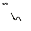 Holzfforma 20PCS Fuel Line For ST MS290 MS390 029 039 Chainsaw #1127 358 7705