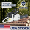 US STOCK-50.2cc Holzfforma® G260 PRO Top Grade Chainsaw Power Head FarmerBoss Parts Without Guide Bar and Chain Top Quality By Farmertec All Parts Are For Stihl MS260 026 MS240 024 Chainsaw