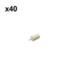 Bulk 40pcs Fuel Filter Tip Diam: 6mm Body Diam: 20mm For Hus 50 51 55 61 268 272 XP 345 350 351 353 365 372 575 385 390 Chainsaw OEM# 503 44 32-01