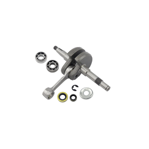 Crankshaft With Oil Seal 6202x8 Grooved Ball Bearing 15*35*13mm E-clip Washer Ø 27 mm For MS360 MS340 036 034