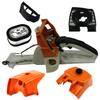 Fuel Tank Shroud Cover Air Filter Cover Air Baffle Filter Base For Stihl MS660 066 Chainsaw
