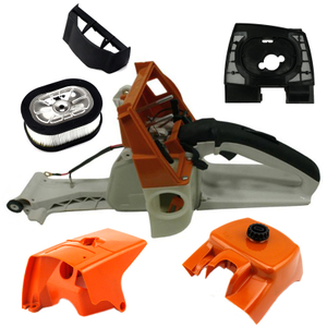 Fuel Tank Shroud Cover Air Filter Cover Air Baffle Filter Base For Stihl MS660 066 Chainsaw