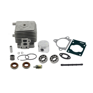  Oil Seal 34mm Cylinder Piston Kit Gasket Set 6001 Bearing Fuel Hose Fuel Filter Piston Needle Cage For Stihl HS81 HS86 Hedge Trimmers